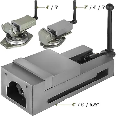 VEVOR 3-6.3'' Precision CNC Vise Milling Machine Vise Bench Clamp Vice • $129.99
