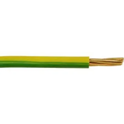 6mm Earth Cable Single Core 6491x Green And Yellow Sold Per Metre FREE Postage • £2.39