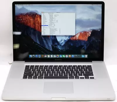 Apple Macbook Pro A1297 Emx 2329 2009 17  Core 2 Duo 2.8ghz 4gb Ram 500gb Hdd T8 • $162