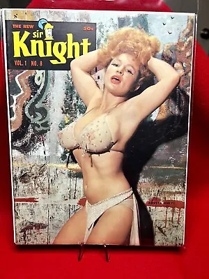 SIR KNIGHT MAGAZINE Vol. 1 #8 May 1959 With VIRGINIA BELL On The Cover. RARE!!! • $95