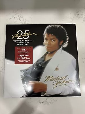 “Michael Jackson - Thriller”: Limited 25th Anniversary Edition [New Vinyl 2LP] • $27.99