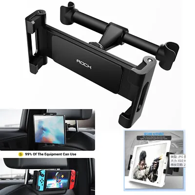For Phones Tablets Car Tablet Holder Headrest Tablet Mount Tablet Stand Cradle • $16.99