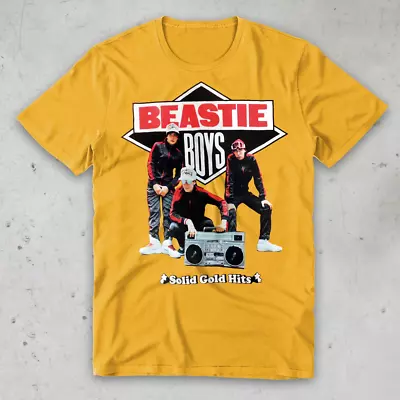 Vtg Beastie Boys Band T-shirt Yellow Short Sleeve All Sizes S To 5Xl JJ2332 • $24.69