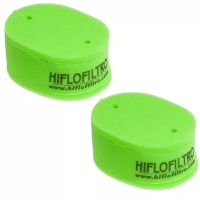 HiFlo Two Air Filters For Kawasaki VN750A Vulcan 93-06 VN1500A 87-95 VN1500B • $24.95