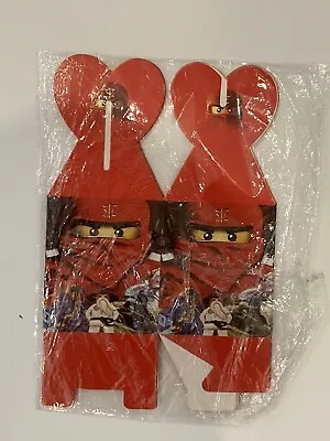 Pack Of 6 Ninjago Treat Favor Boxes Birthday Party • $5.99