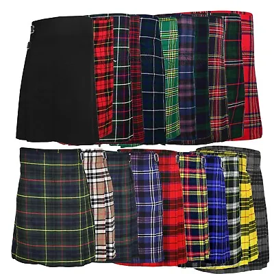 Men's Scottish 5 Yard Kilts 13 OZ Kilt Casual Kilt Top Quality Kilts 30 To 50 • $22.99