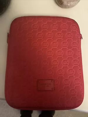 Michael Kors Ipad Case Pink Embosed Never Used • £10