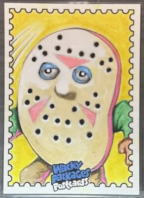 2023 Topps Wacky Packages Postcards April Fools Acevedo Slays Sketch Card 1/1 • $104.99