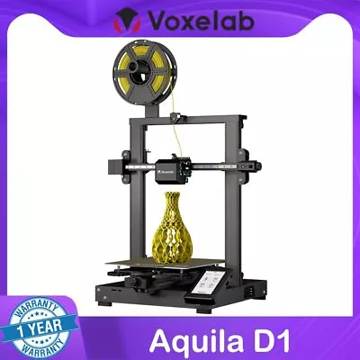Voxelab Aquila D1 3D Printer 25-Point Auto Leveling 300°C Nozzle Linear Guide • $32