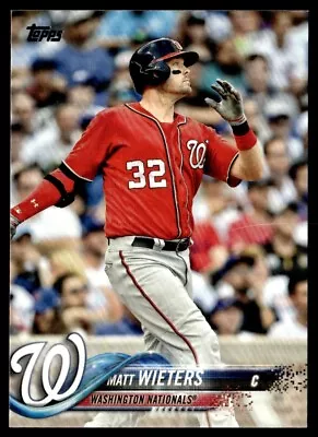 2018 Topps Matt Wieters Washington Nationals #424 • $2.10