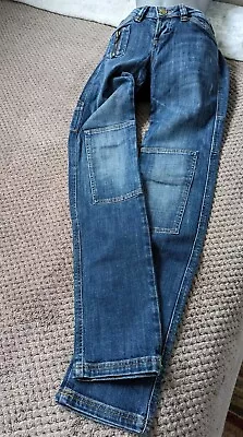 Zara Zipped Pockets Jeans UK 8/10 • £14.99