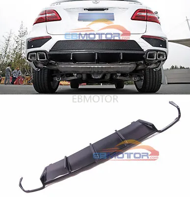 Real Carbon Fiber Rear Diffuser Spoiler For Mercedes Benz W166 ML63 • $398