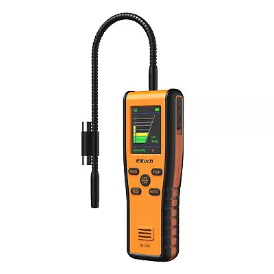 Elitech Dual Sensor Infrared&Heated Diode HVAC Refrigerant Leak Detector IR-200 • $259.99