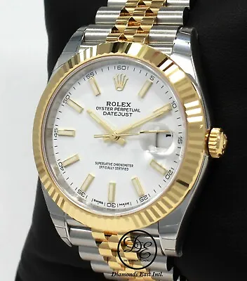 Rolex Datejust II 41mm 126333 Jubilee18K Yellow Gold/SS Watch B/PAPERS *UNWORN* • $16999
