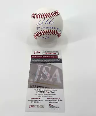 Josh Thole New York Mets Signed Mlb Baseball Jsa Coa W/insc • $49.99