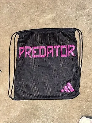 ADIDAS X Predator Black Men's Mesh Soccer Cleat Bag NEW • $7