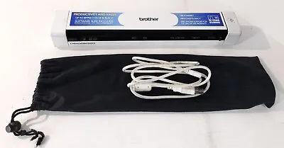 Brother DS Mobile DS-620 Document Scanner USB Cable + Case • $49.99