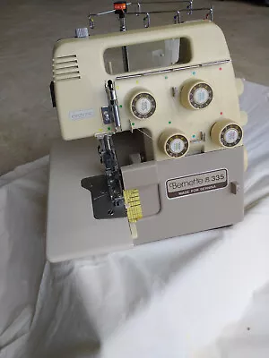 Bernette Overlocker Model MO-335. Instruction Manual And Foot Pedal Included. • $60