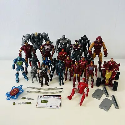 IRON MAN Marvel Hasbro Bundle 2008-2010 Joblot Action Figures • £44.95