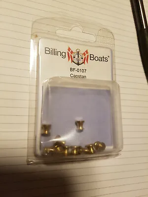 BILLING BOATS - BF-0107 Capstan  (10)  7 X 6mm BRAND NEW Brass • $11