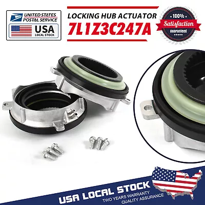 2PCS Automatic Hub Lock 4 Wheel Drive Actuators For Ford F-150 2004-2013 4WD • $69.99