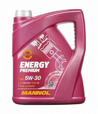 Mannol Premium 5w30 Fully Synthetic 5L Long Life Engine Oil Low Saps C3 Dexos2 • £18.99