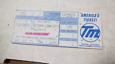 Aug 29 1990 Van Morrison  Ticket Stub • $150