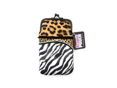 Colorful & Fun Neoprene Cigarette Pouch With Zipper Pocket • $13.95