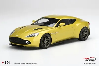 Ts0191 - 1/18 Aston Martin Vanquish Zagato Cosmopolitan Yellow • £141.14