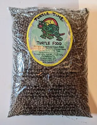 Aquatic Turtle Food 4 Pounds Floating 38% Protein Bulk Package Free Shipping ! • $23.99