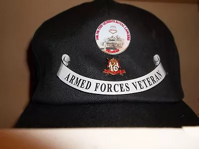 16th 5th The Queen's Royal Lancers Veteran Cap Free Postage. • £16