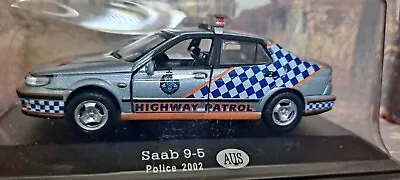 1/43 Magazine Series  Saab 9.5 POLICE 2002 • $24.99