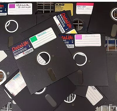 50 Used Non Working 5.25 Floppy Disks.   (5 1/4 Floppy Diskettes) • $9.95