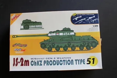 Cyber-Hobby 1/35 9151 JS-2m Chkz Production Type 51 Soviet Tank Magic Track • $42