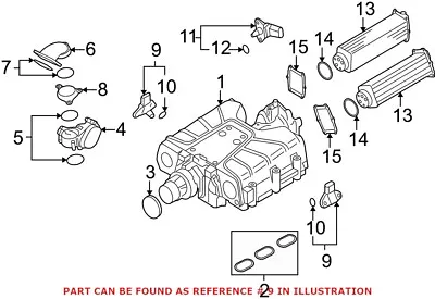 Genuine OEM Front Supercharger Boost Sensor For VW/Audi 038906051J • $117.88