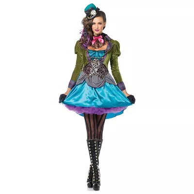 Mad Hatter Costume Adult Female Halloween Fancy Dress • $94.95