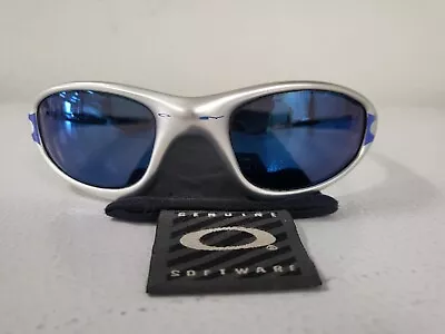 Vintage Y2k Oakley Straight Jacket Silver Sunglasses (As-Is) • $100