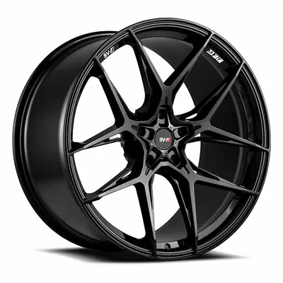 20  Savini SV-F5 Gloss Black 20x9 20x11 Concave Wheels Rims Fits BMW F90 M5 • $2674