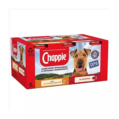 Chappie Complete Wet Dog Food Mixed Flavour Pack 2 Flavours • £7.99