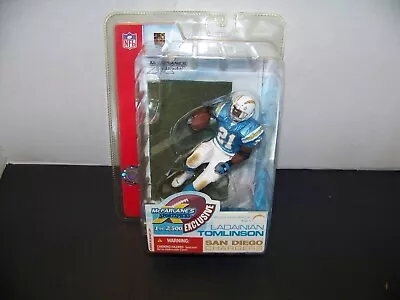 Mcfarlane Nfl Ladainian Tomlinson Super Bowl Exclusive Chase Chargers 1 Of 2500 • $100