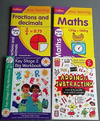 New KS2/Year 3/4 Maths/Fractions/English Home Learning/Workbook Bundle  • £6.99