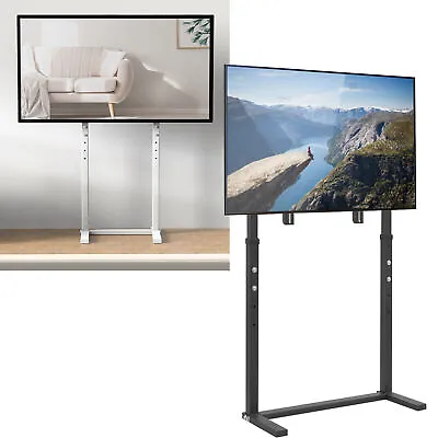 Double Standing Legs TV Cart Floor Stand Tall Bracket For 32-100  Samung LG Sony • £49.98