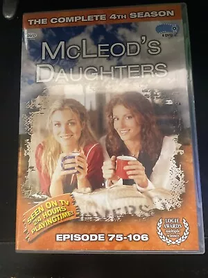 McLeod's Daughters Complete 4th Season Episode 75-106 DVD Set 8 DVDs PAL 2 • £16.99