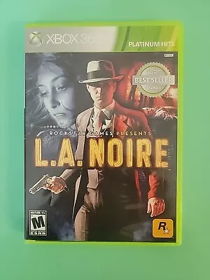 L.a. Noire Platinum Hits Microsoft Xbox 360 (LN) • $14