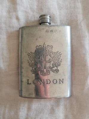£7.99 • Buy Pewterware London Hip Flask - Made In Sheffield