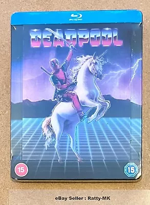 Deadpool - Uk Exclusive Lenticular Blu Ray Steelbook - New & Sealed • £34.99