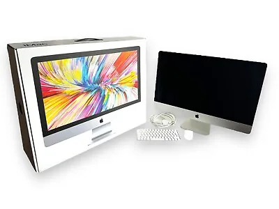 Apple IMac Retina 5k 27 Inch 24gb RAM I5 3.4ghz 2TB Storage Boxed Keyboard Mouse • £599