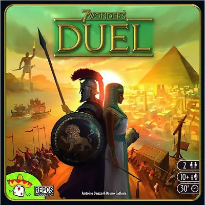 7 Wonders Duel Board Game 692423 - German Language Repos Production • £16.99