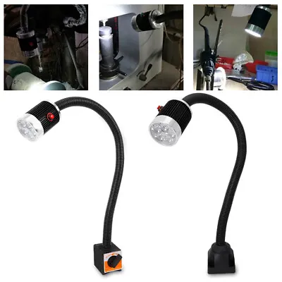 5W LED Work Light CNC Machine Lathe Milling Sewing Gooseneck Lamp 500mm 110-250V • $33