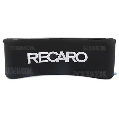 $15.99 • Buy 1X Black RECARO Hard Sponge Head Pillow Seat Support Headrest Cushion Neck Rest